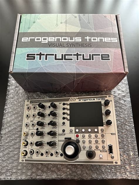 Erogenous Tones Structure Visual Generator 2020 Silver Reverb