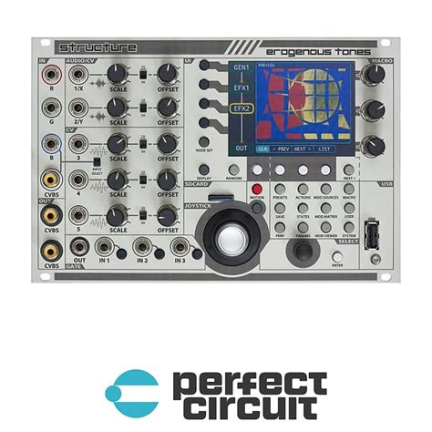 Erogenous Tones Structure Visual Generator Perfect Circuit Reverb
