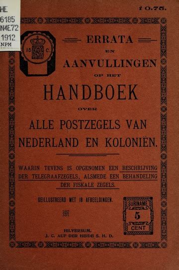 Errata en aanvullingen op het handboek over alle postzegels van nederland en koloniën. - Sensory system a tutorial study guide by nicoladie tam.