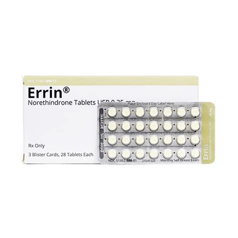 Errin birth control reviews. Read comments and ratings from people who have used Errin oral, a birth control pill that contains norethindrone. See how they rate its effectiveness, ease of use, … 