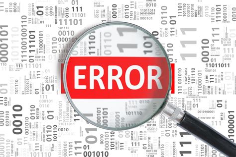 Error - ( ˈɛrə) n 1. a mistake or inaccuracy, as in action or speech: a typing error. 2. an incorrect belief or wrong judgment 3. the condition of deviating from accuracy or correctness, as in belief, action, or speech: he was in error about the train times. 4. deviation from a moral standard; wrongdoing: he saw the error of his ways. 5. 