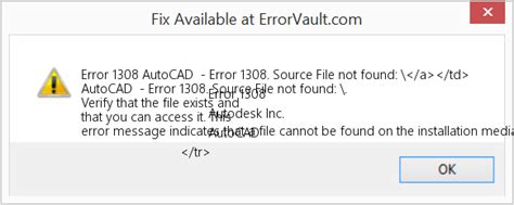 Error 1308 source file not found pes 2013.  All of a sudden today, I started getti...
