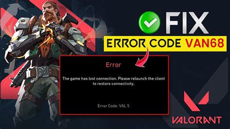 Error Code VAL 5 Valorant Fix QM Games