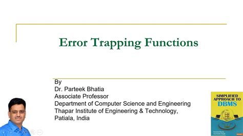 Error Trapping Functions YouTube