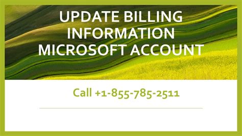 Error code updating billing information - Microsoft Community