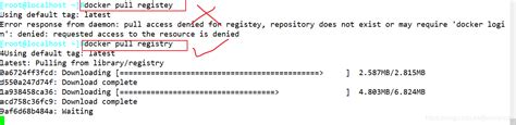 Error response from daemon pull access denied for 3813b5241687, repository does not exist or