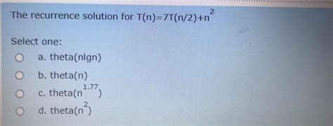 Error solving the next recurrence: $T(n)=7T(n/2)+n^2$