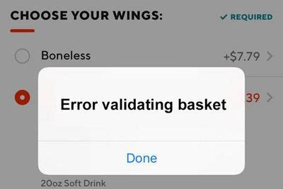 Error validating basket. Things To Know About Error validating basket. 