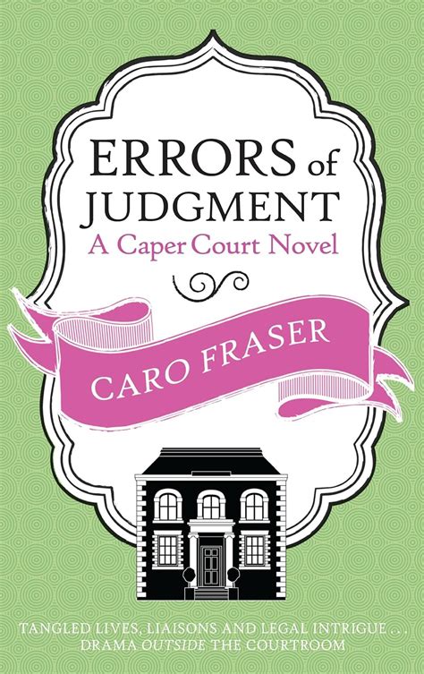 Errors of Judgment (Caper Court) Paperback – …