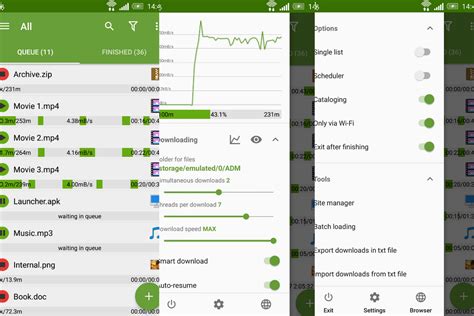 Erweiterter Download-Manager