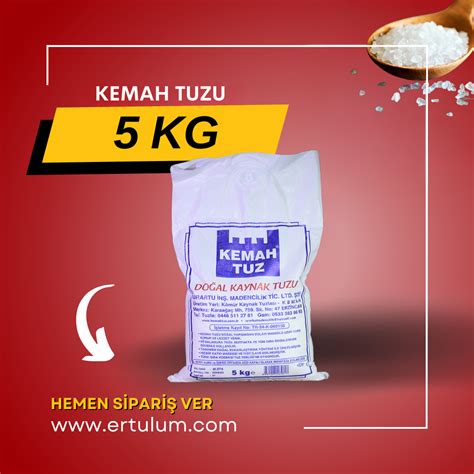 Erzincanlı Başpınarlar Doğal Kaynak Kemah Tuzu 5 KG Fiyatı. 