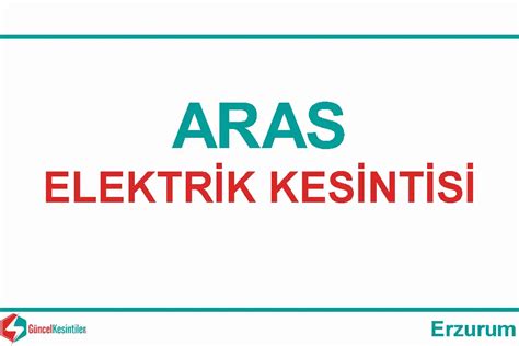 Erzurum aras elektrik iletişim