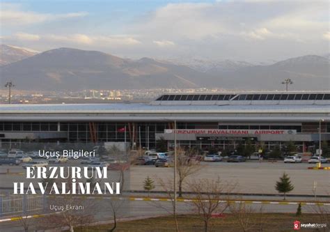 Erzurum havalimanı uçuş bilgi ekranı