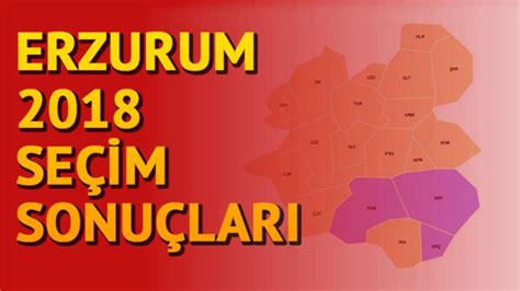 Erzurumun ilçeleri seçim sonuçları