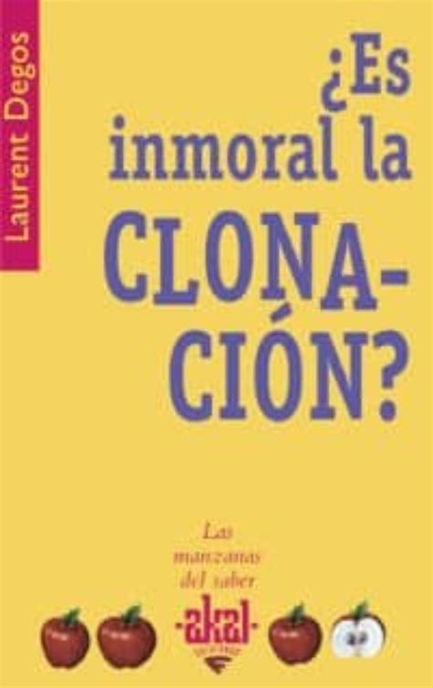 Es inmoral la clonacion? (las manzanas del saber). - Anatomy and yoga a guide for teachers and students.