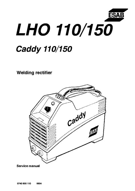 Esab caddy lho 150 manual service. - Introduction to operations research solution manual 9th.