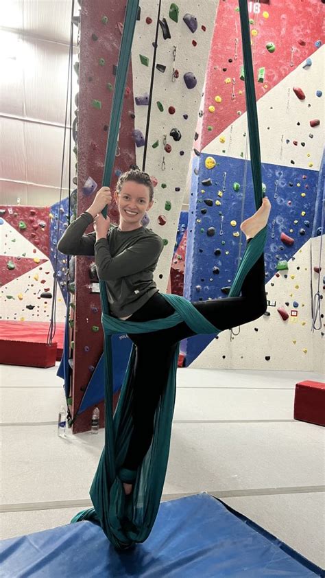 Escalade climbing.  Extensive Youth Programs.  Established in 2001.  Aerial Silks Classes Analy...