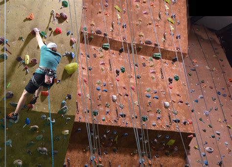 Escalade rock climbing.  We take the term "Fun" to the extreme.  Leg...