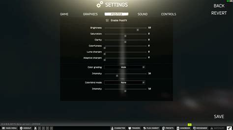 Escape from tarkov best settings.  Learn about the most essential settings and ch...