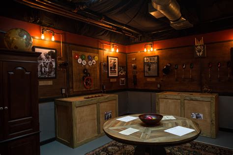 Escape rooms. NOW WITH 3 NORTHERN COLORADO LOCATIONS! Featuring Loveland, Fort Collins, and Estes Park escape room adventures like none other. Travel through time to unlock the secrets of the past and escape back to the present. Brand new Winter Craft Cocktails, whimsical bar & lounge space, and unique escape room experiences! 