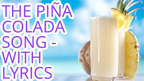 Escape the pina colada song lyrics. Things To Know About Escape the pina colada song lyrics. 