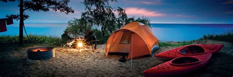 Escape to Serenity: Discover the Ultimate Tent Camping Experience at Lake Michigan