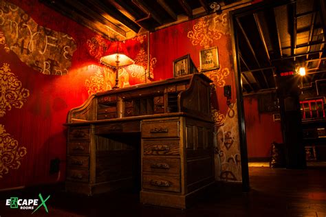 Escapex rooms - irvine escape room. The Curse of the Black Knight is an escape room in Irvine created by EscapeX Rooms. The curse of the black knight has been haunting the city with the thick fog. All you can do is to return the sword to the right place to stop this. 