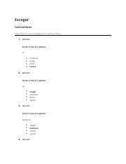 View 1 MidT, Spa 1-2.pdf from SPA 1010 at St. John's University. Nombre Fecha estructura 2.1 Lección 2 Miniprueba A 1 Verbos Select the correct conjugation for each pronoun. (4 x 1 pt. each = 4