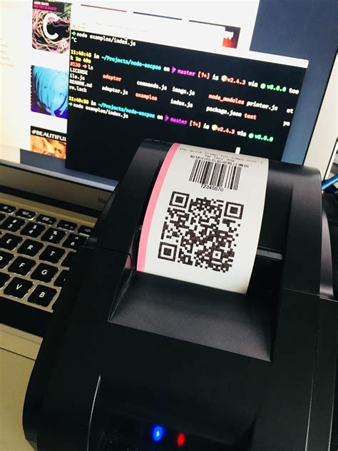 Escpos printer.  I am so grateful K&oslash;b 58 mm Etiket Termisk Kvitto-printer...