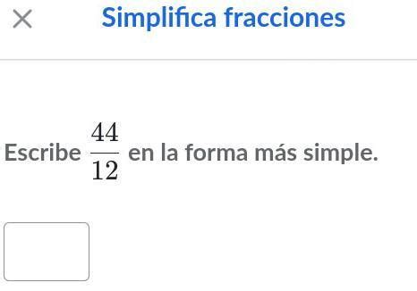 Escribe 18/54 de la forma más simple - Brainly.lat