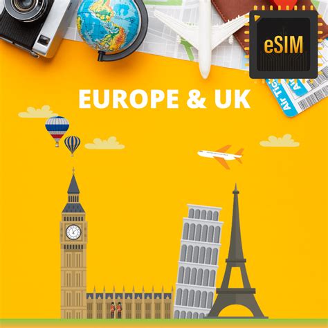 Esim for europe. Jul 3, 2022 · Validity periods from 30 days up to one year. Seamless roaming across 30+ European countries, including popular destinations like France, Germany, Italy, Spain, and the UK. Easy activation and top-up process through the Ubigi app or website. 24/7 customer support to assist with any questions or issues during your trip. 