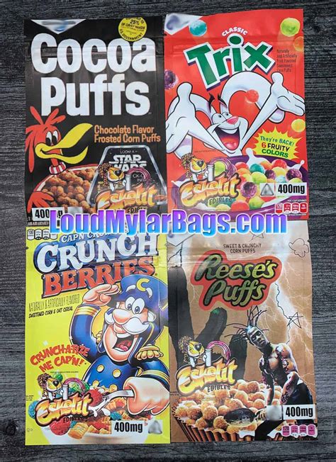 Esketit edibles. People who are looking for resealable esketit mylar packing bag crunch berries cocoa puffs trix edibles gummies packaging smell proof zipper pouch 400mg bags3541964 could have the best wholesale price at &price; per piece from dropshipping store binj here. 
