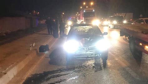 Eskişehir''de otomobilin çarptığı yaya öldü