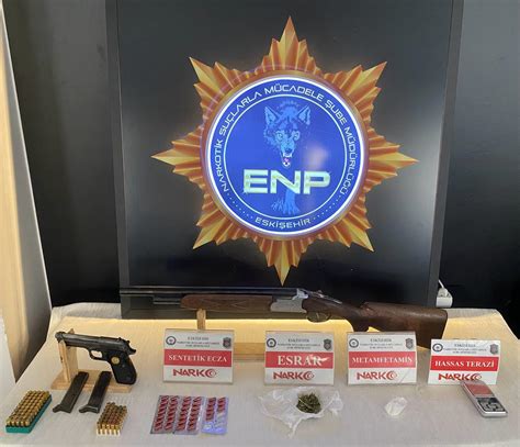 Eskişehir'de uyuşturucu ticaretine 13 tutuklama