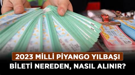 Eskişehir milli piyango bileti nereden alınır