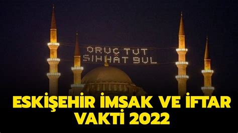 Eskişehir sahur vakti 2022