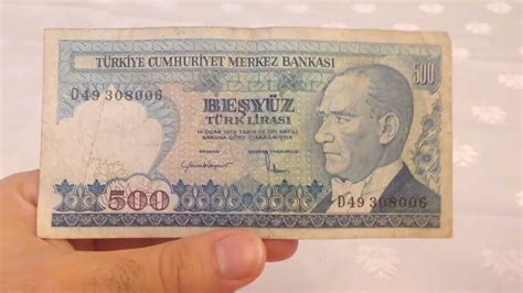 Eski 500 bin türk lirası değeri