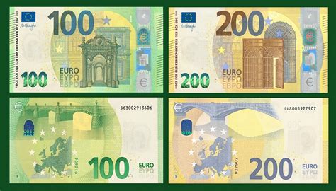 Eski ve yeni 100 euro