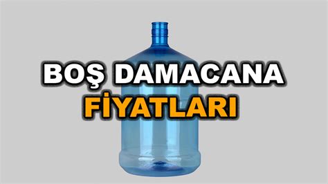 Eskiden boş sıfır damacana fiyatları 20 TL civarındayken bu fiyat 2023 yılında 65 TL ile 150 TL arasında değişmeye başladı.