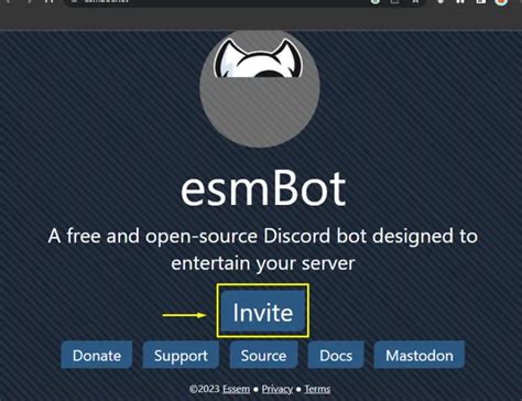 Esmbot discord. Nov 28, 2023 · Saved searches Use saved searches to filter your results more quickly 