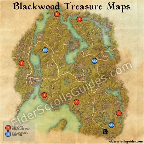 Location of Auridon Treasure Map 1 in Elder Scrolls Online ES