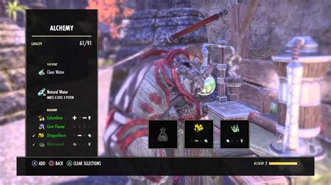 In ESO: Alchemy 101: How to Craft Damage Magicka Poison IX
