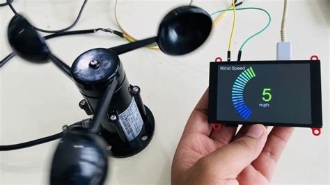 Esp32 advanced projects.  Overview In this tutorial, we will display wind speed...