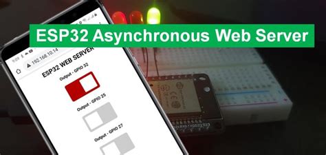 Esp32 async websocket server.  Building an asynchronous web server has several advantages a...