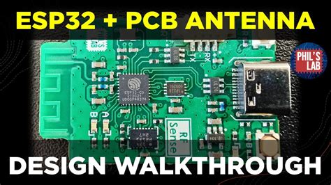 Esp32 pcb antenna design.  How to design custom hardware using ESP32 MCUs...