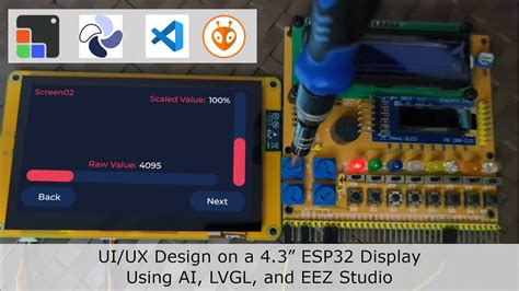 Esp32 ui design.  Design, preview in a live simulator, and export C co...