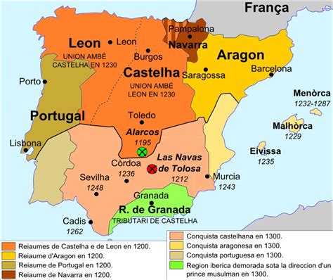 La conocida como «Reconquista» es el periodo histórico que corre paralelo a la presencia de los munsulmanes en la península Ibérica. D uró casi ochocientos años, desde la Batalla de Covadonga en 722 a la Toma de Granada en 1492. Pero durante todo este tiempo no siempre hubo enfrentamientos de manera continua.. 