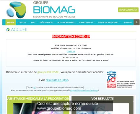 Espace Patient Groupe Biomag