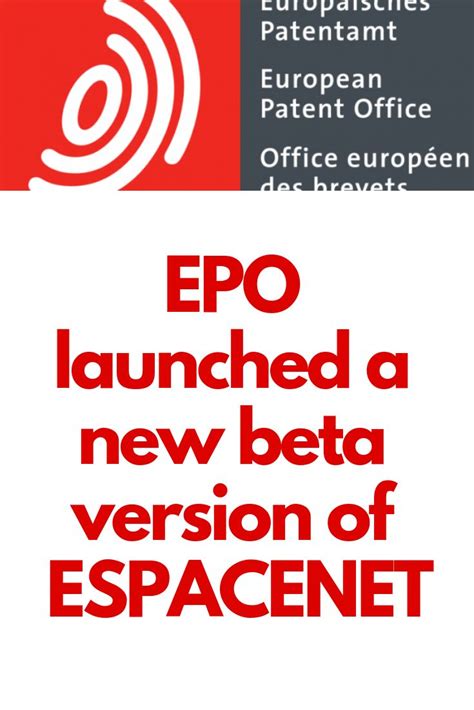 Aug 26, 2019 · Espacenet: free access to over 120 million patent 