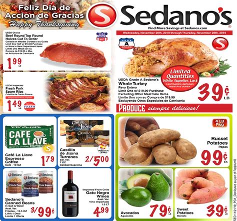 Sedano's Flyer. Here you can find the ️ Sedano's Weekly ad!Look 